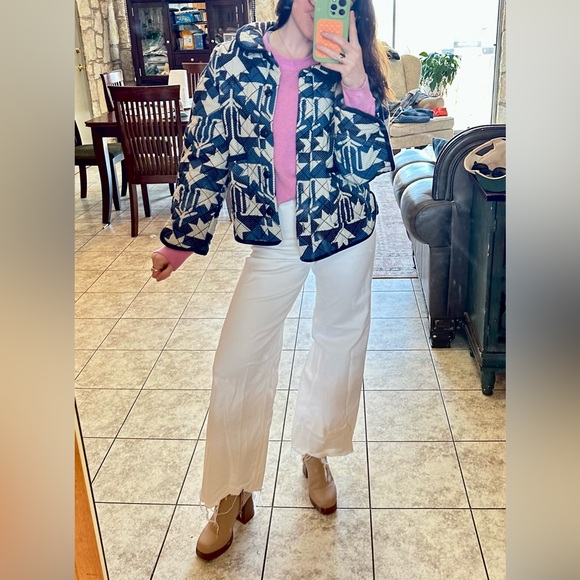 Sea New York Linden Quilted Patchwork Jacket size XS - Picture 6 of 7